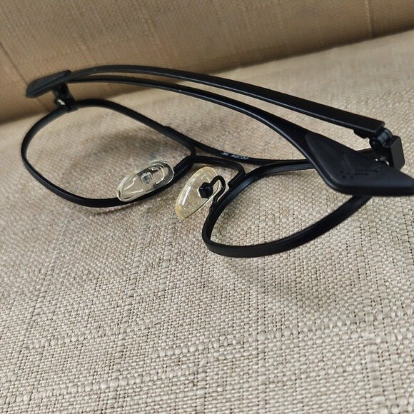 USA Artcraft Men Glasses Frame Metal Black Tone JS 52[]22 130 Eyeglasses Frame - Picture 5 of 12